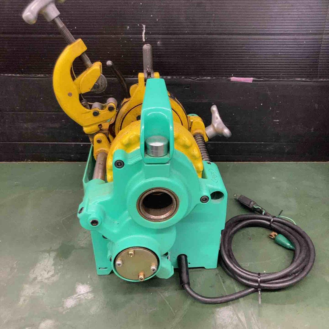 【中古品】★レッキス(REX) ねじ切り機 N20A3 N20AⅢ　やや切り落としパーツに曲がりあり、ホース交換済み【戸田店】