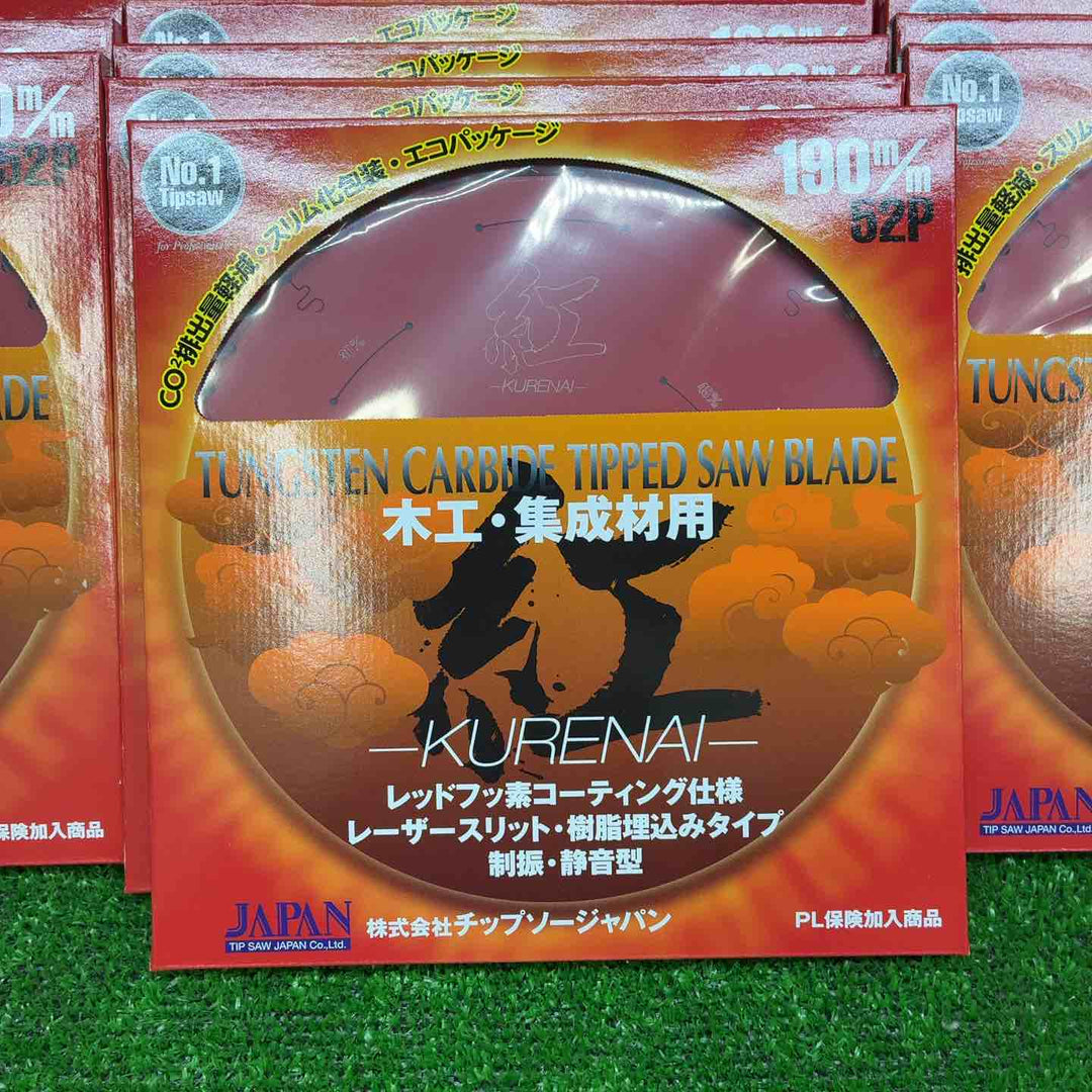 チップソージャパン 「紅」 木工・集成材用 KN-190　30枚セット【藤沢店】
