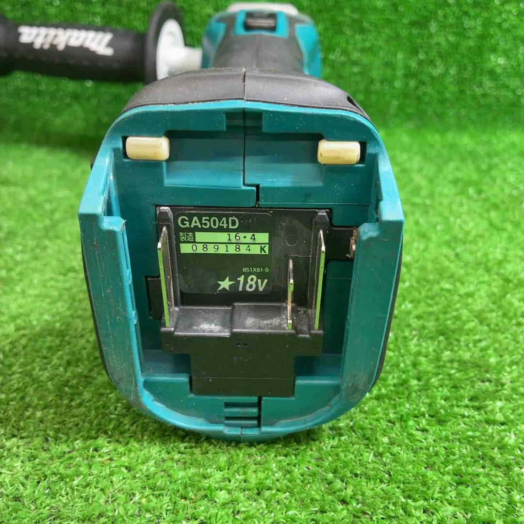 【中古品】 マキタ (makita) 125mmコードレスディスクグラインダ GA504DRT 【藤沢店】