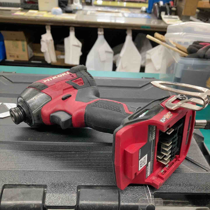 ★ハイコーキ(HIKOKI ※旧:日立工機) コードレスインパクトドライバ スコーピオンレッド WH36DD(2XHRSZ)【戸田店】