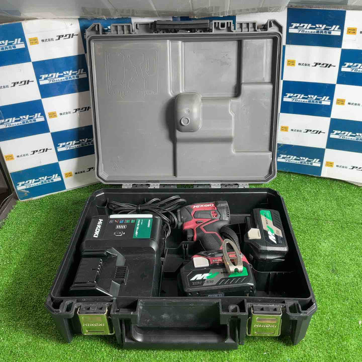 ★ハイコーキ(HIKOKI ※旧:日立工機) コードレスインパクトドライバ スコーピオンレッド WH36DD(2XHRSZ)【草加店】