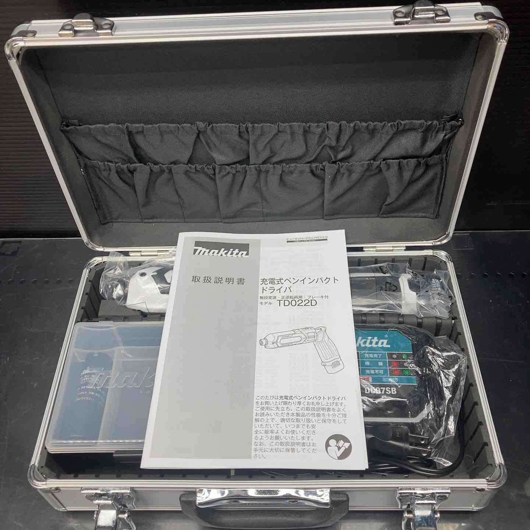 ★マキタ(makita) コードレスペンインパクトドライバー TD022DSHXW【川越店】