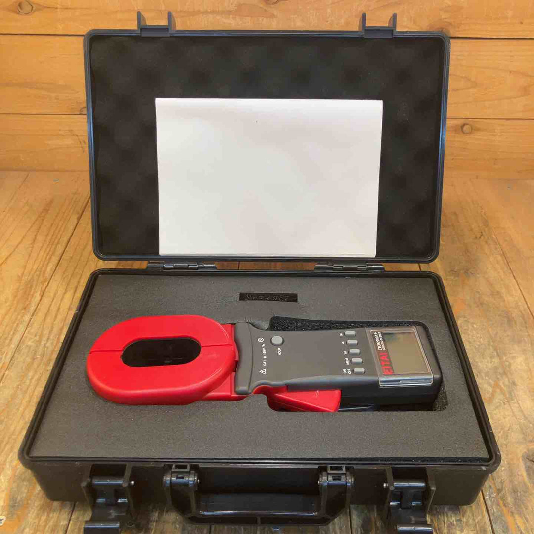 【中古品】デジタルクランプ抵抗テスター、ETCR2000A +デジタルクランプメーターオン地上アース抵抗テスターLCDディスプレイ【所沢店】