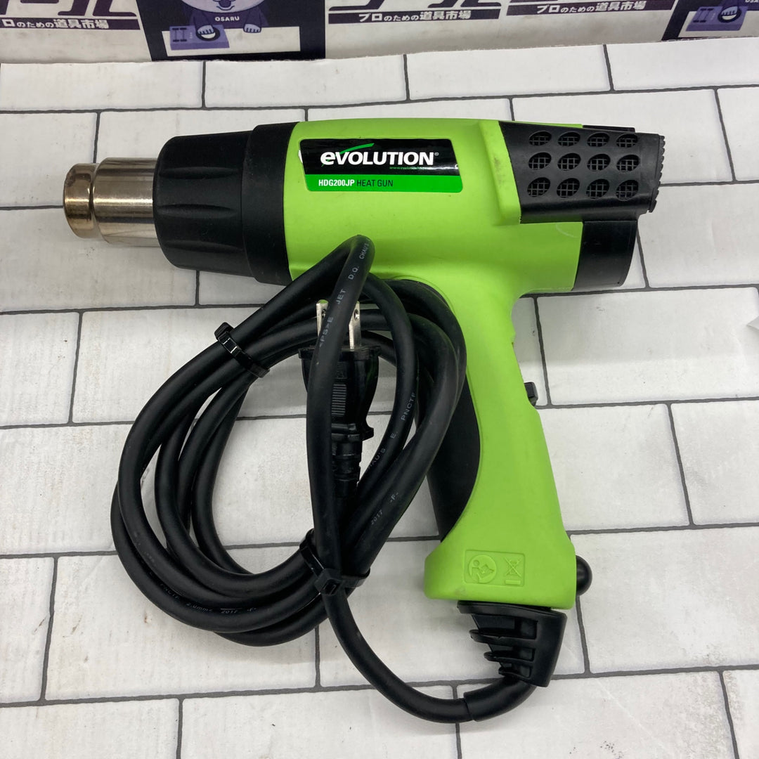 ○エボリューション(EVOLUTION) ヒートガン HDG200JP【所沢店】