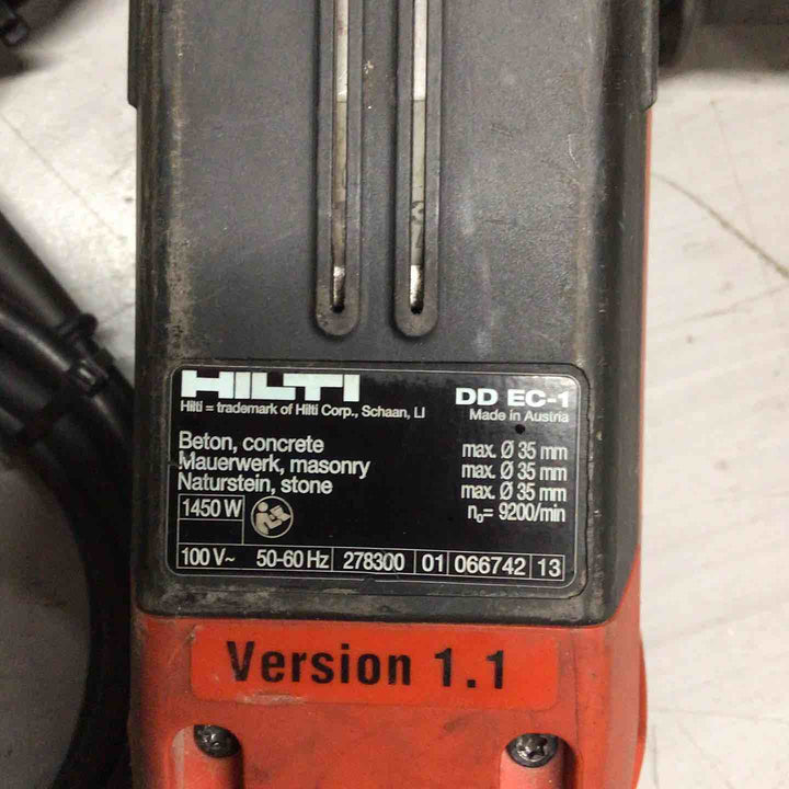 【店頭受取り限定】◇ヒルティ(HILTI) コアドリル DDEC-1 / ウォーターリサイクルユニット DD REC-1付き【戸田店】
