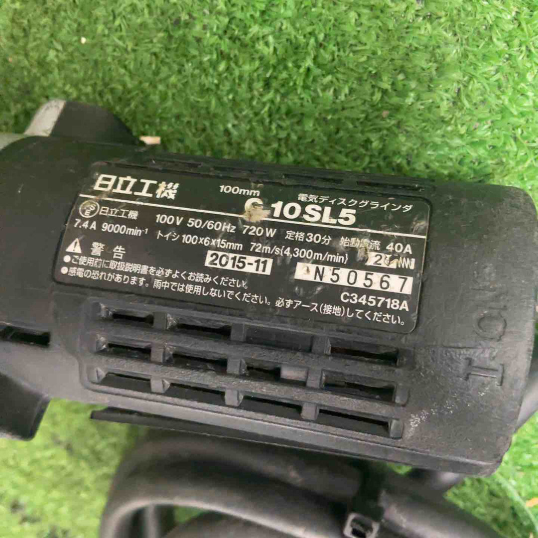 ◇ハイコーキ(HIKOKI ※旧:日立工機) 100mm ディスクグラインダー G10SL5【草加店】