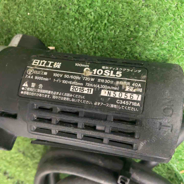 ◇ハイコーキ(HIKOKI ※旧:日立工機) 100mm ディスクグラインダー G10SL5【草加店】