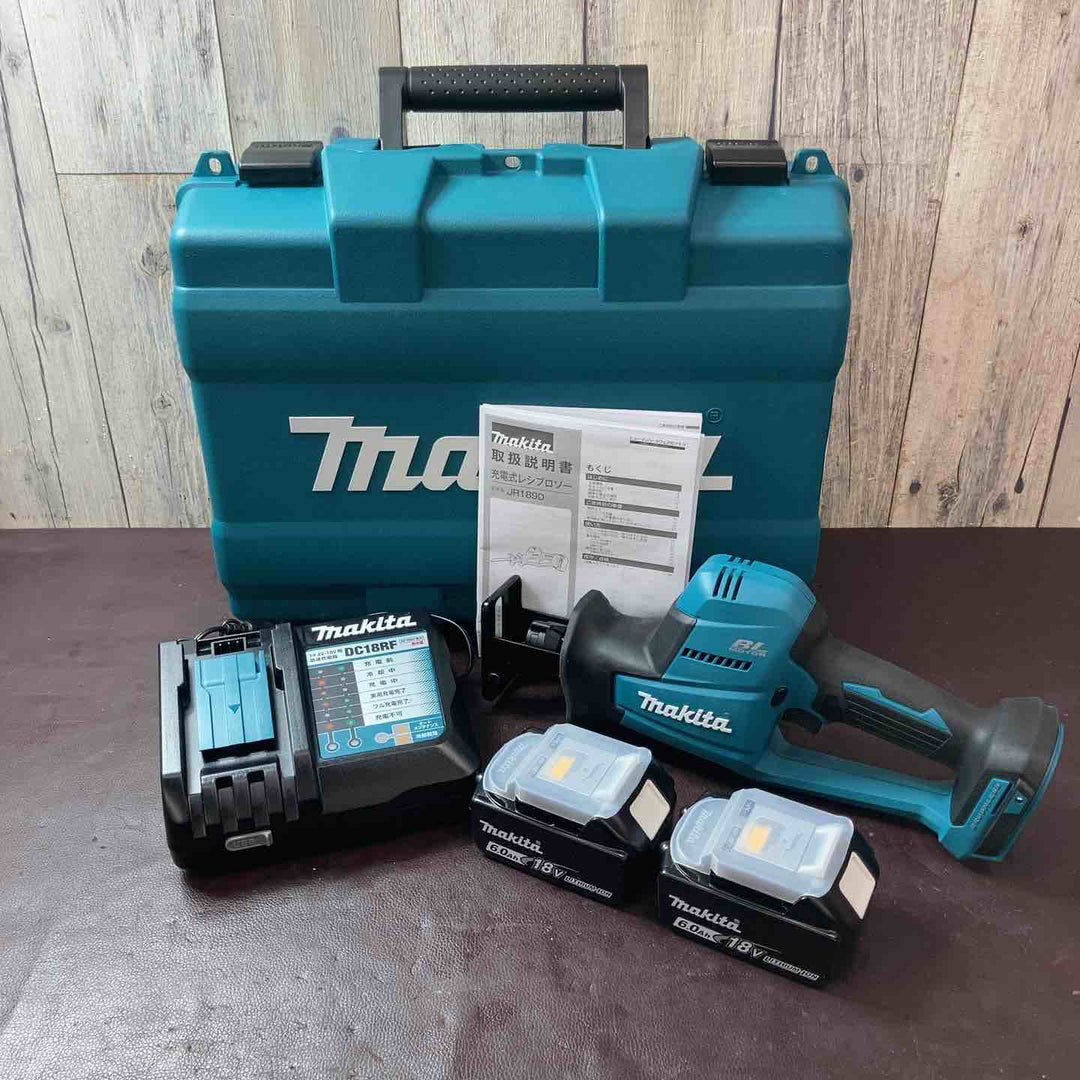 【未使用品(店頭展示品)】 マキタ(makita) コードレスレシプロソー JR189DRGX 【東大和店】