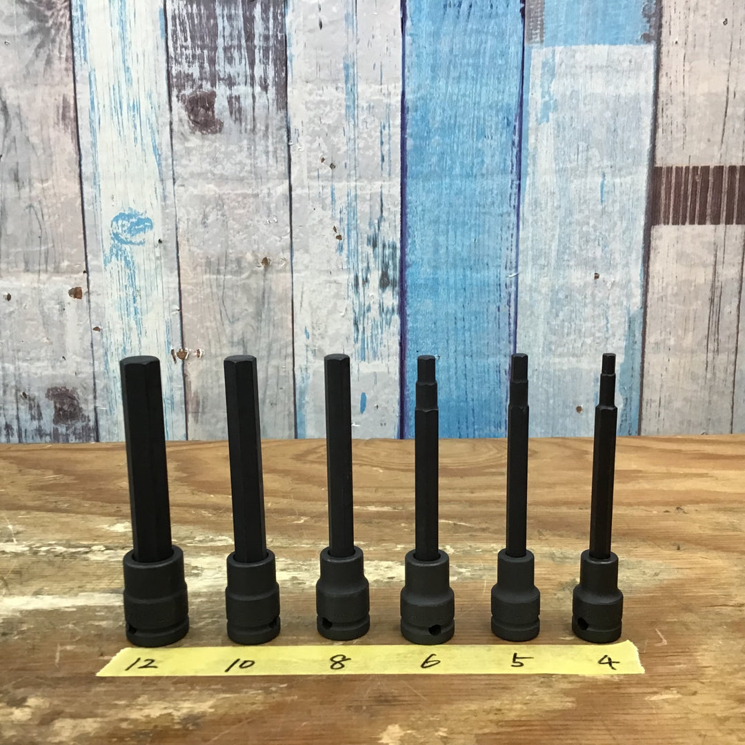 ▼TONE インパクト用ロングヘキサゴンソケット 6本セット 3KH【柏店】