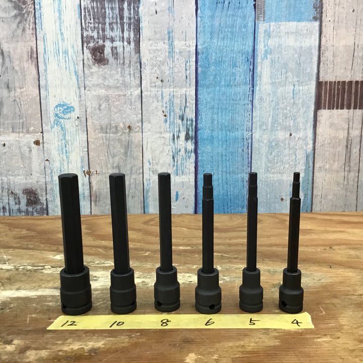 ▼TONE インパクト用ロングヘキサゴンソケット 6本セット 3KH【柏店】