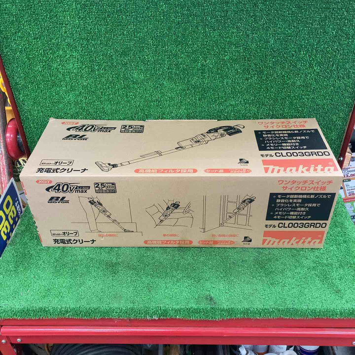 ★マキタ(makita) コードレスクリーナー CL003GRDO【川崎店】