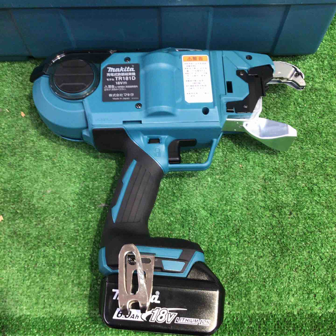 ★マキタ(makita) コードレス鉄筋結束機 リバータイア TR181DRGX【町田店】