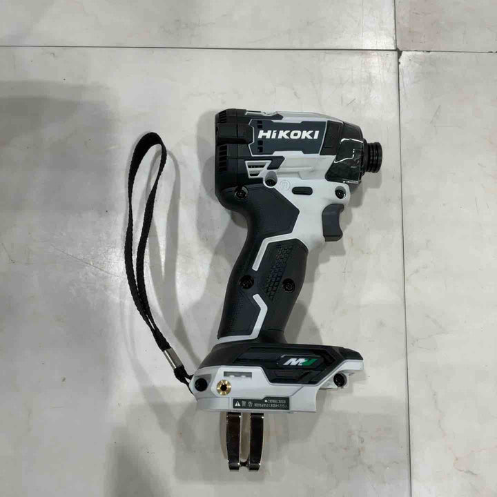 ハイコーキ(HIKOKI ※旧:日立工機) インパクトドライバー WH36DD(NN) FW(限定色フロスティホワイト)【川口店】