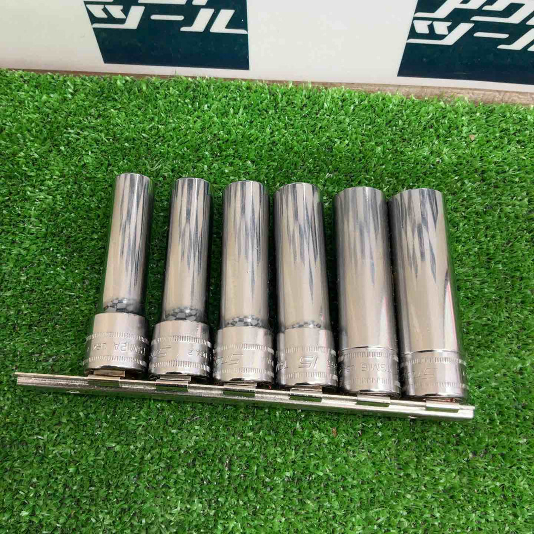 スナップオン(Snap-on)  1/2ディープソケット TSM12A 13A 14A 15A 16 17 6本セット【草加店】