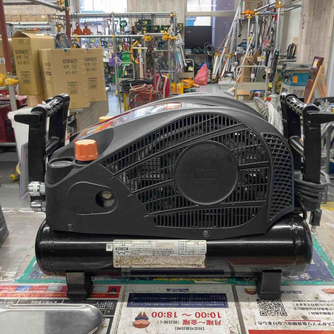 ★マックス(MAX) エアコンプレッサー AK-HL1270E2_ブラック【戸田店】