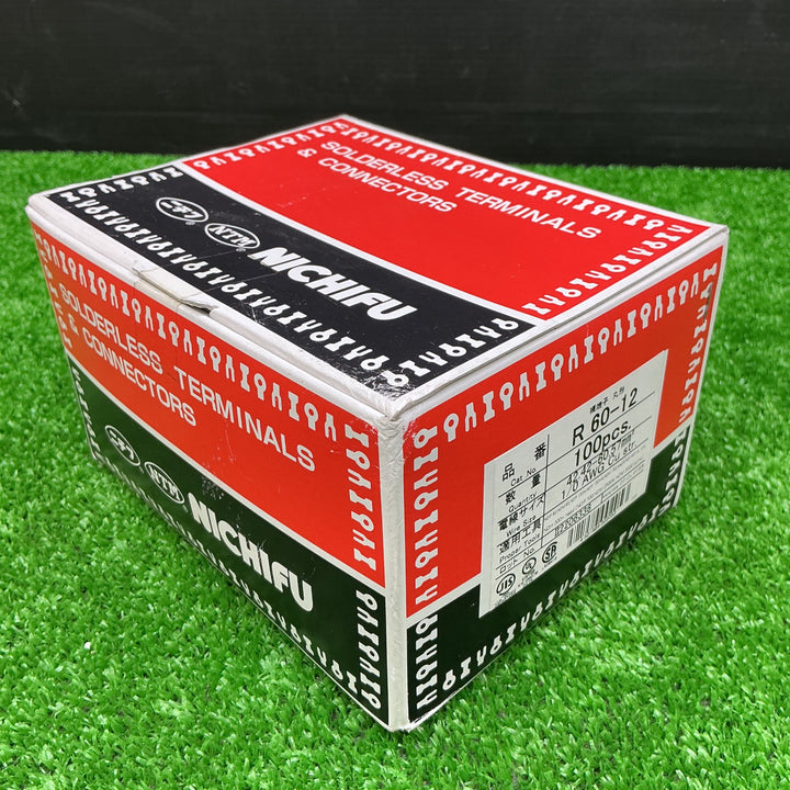 ▼ニチフ端子工業 NICHIFU ニチフ R 60-12 裸圧着端子 R形 100P【電材館越谷店】