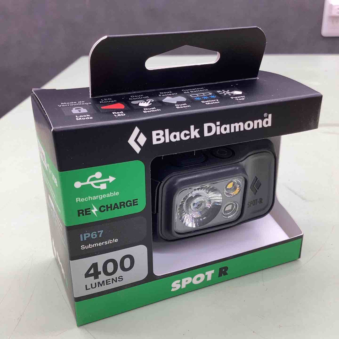 Black Diamond スポット400-R グラファイト【越谷店】