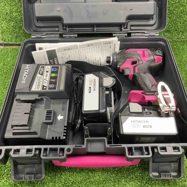 ★ハイコーキ(HIKOKI ※旧:日立工機) コードレスインパクトドライバー WH14DBAL(2LSCK)(R)【川崎店】