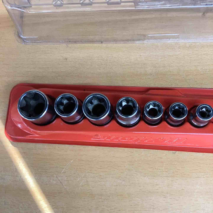 【スナップオン/Snap-on】トルクス シャローソケットセット SLE240 サイズE24-E4まで / 12本セット【越谷店】