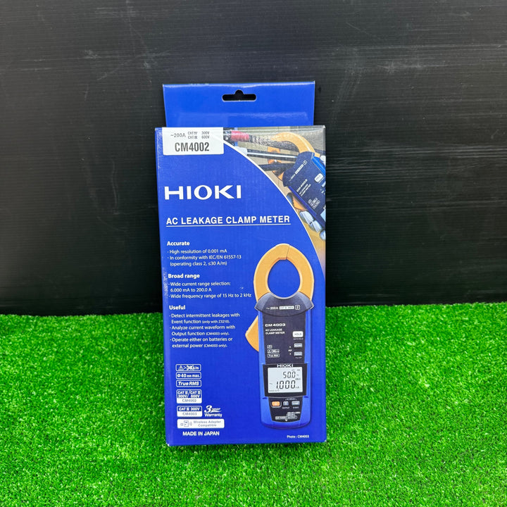【未使用品】日置電機(HIOKI) ACリーククランプメータ CM4002【電材館越谷店】