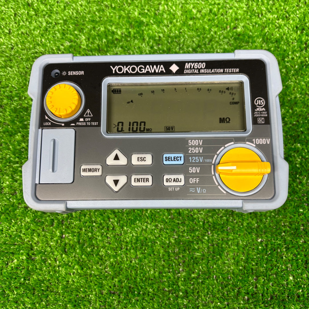 ◇YOKOGAWA 横河  デジタル絶縁抵抗計 ディジタル絶縁抵抗計 MY600【電材館越谷店】