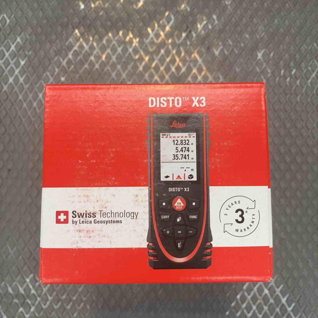 【未使用品】ライカ(Leica) レーザー距離計 Leica DISTO(ライカ ディスト) X3 PSC認定取得 日本正規品 DISTO-X3【所沢店】