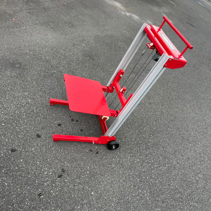 【中古品/店頭受取り限定】Logisticar ミニアルミナムハンドスタッカー 最高位128cm 80kg 荷台板【東大和店】