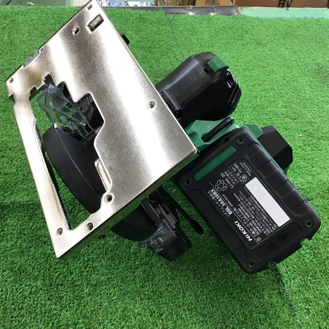 【未使用】 ハイコーキ HiKOKI 125mm マルチボルト コードレス集じん丸のこ C3605DYC(XPSZ) 【桶川店】