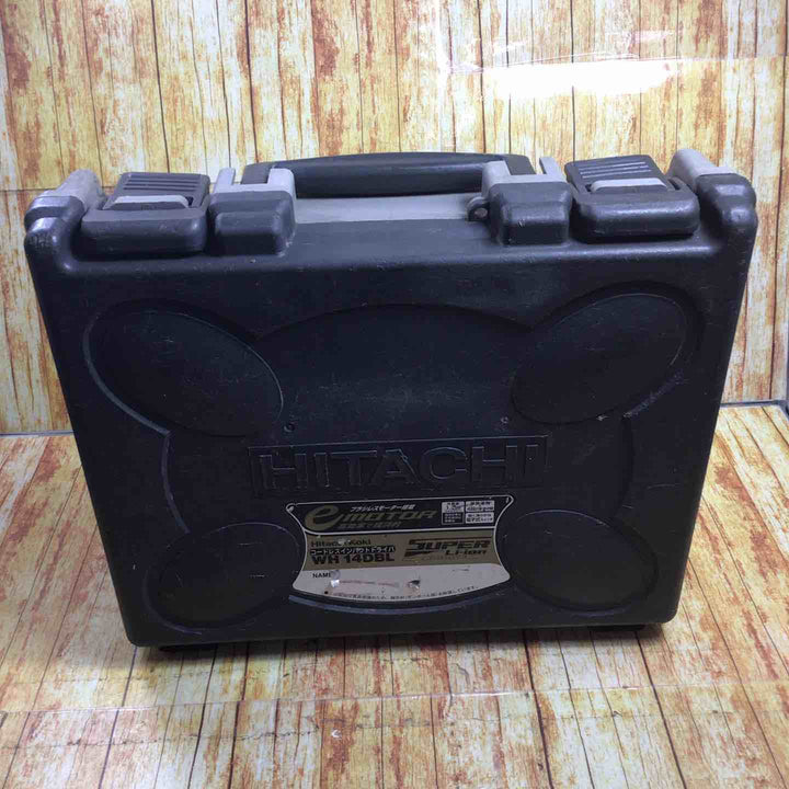 ハイコーキ(HIKOKI ※旧:日立工機) コードレスインパクトドライバー WH14DBL(2LSCK)(BK)【川崎店】