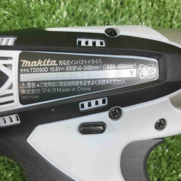 ☆マキタ(makita) コードレスインパクトドライバ TD090DWXW【川崎店】