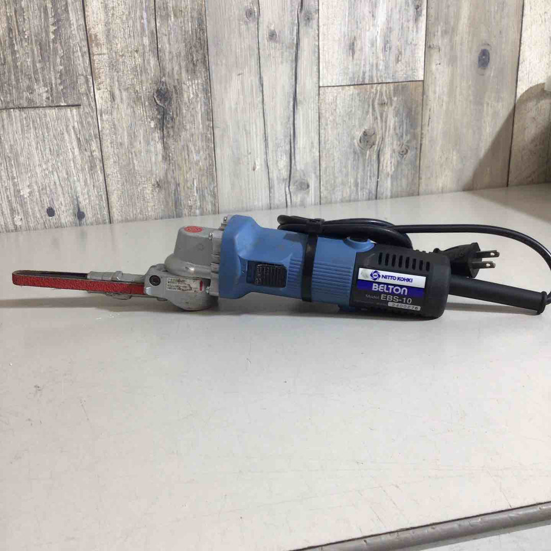 ◇日東工器(NITTO) 電動ベルトン10型 EBS-10 ベルトサンダ【戸田店】