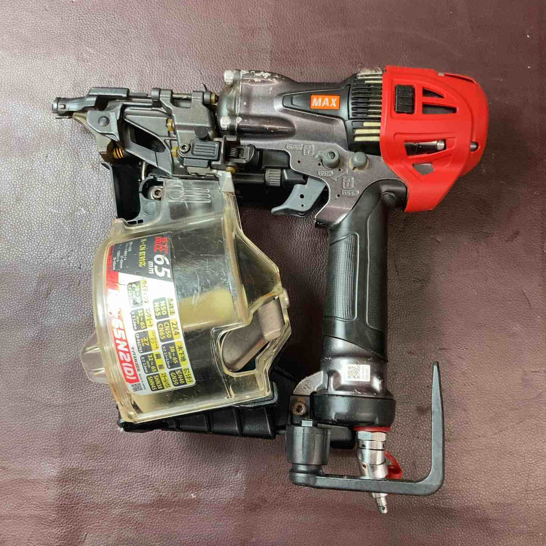 【中古品】 マックス(MAX) 65mm 高圧エア釘打ち機 HN-65N2(D)-G 【東大和店】