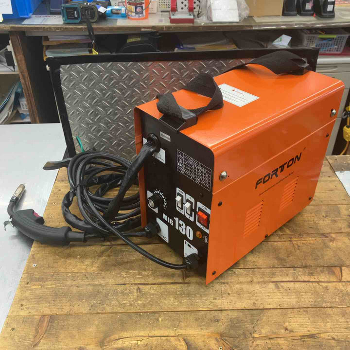 FORTON 家庭用半自動溶接機 AC100V MIG130【所沢店】