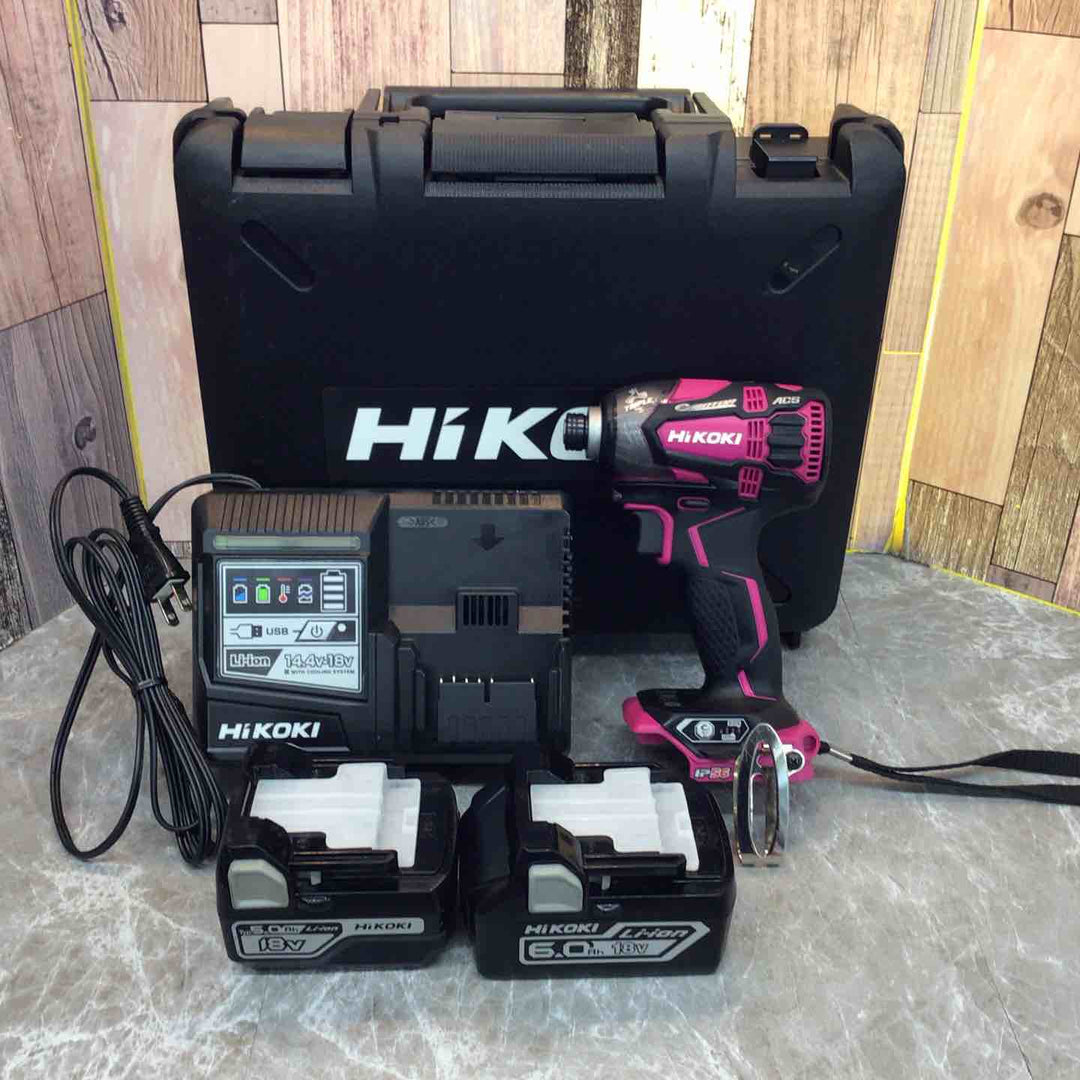 ★ハイコーキ(HIKOKI ※旧:日立工機) コードレスインパクトドライバー WH18DDL(2LJCK)(R)【八潮店】