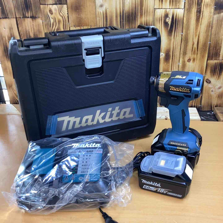 ★マキタ(makita) コードレスインパクトドライバー TD173DGXPB LXT20周年記念限定カラー  プレミアムブルー【越谷店】