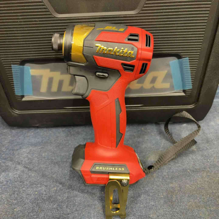 ◇マキタ(makita) コードレスインパクトドライバー TD173DZPR LTX20周年限定色 プレミアムレッド 【本体+ケースのみ】【八潮店】