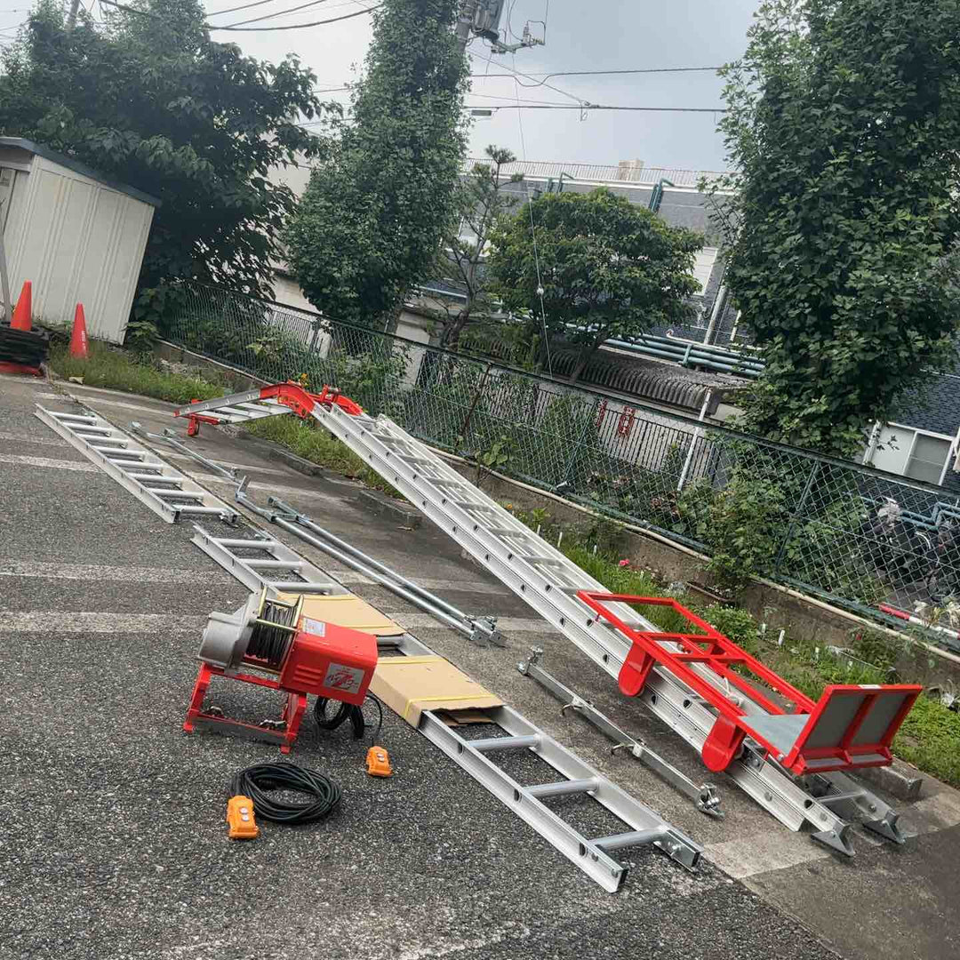 【店頭受取り限定】◇ユニパー(UNIPER) UP-103P パワーコメット 荷揚げ機 瓦揚げ機【川口店】
