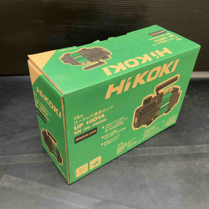 【未使用品】★ハイコーキ(HIKOKI) コードレス真空ポンプ UP18DYA(NN)(本体のみ)【川越店】