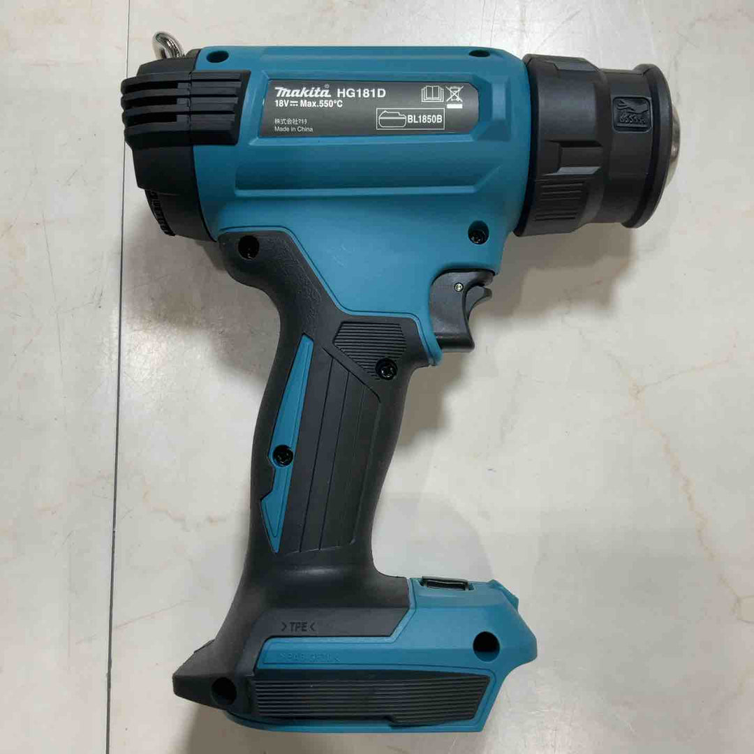 マキタ(makita) 充電式ヒートガン HG181DZK バッテリBL1860B×1個+充電器DC18RFセット【川口店】