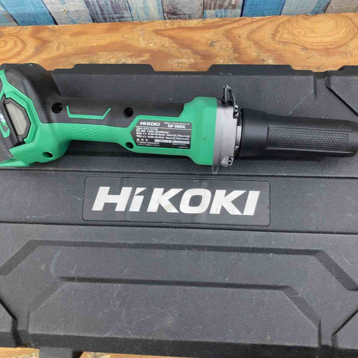 ★ハイコーキ(HIKOKI ※旧:日立工機) コードレスハンドグラインダ GP36DA(XPZ)【柏店】