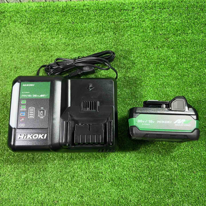 HiKOKI(ハイコーキ) 18V 充電式 インパクトドライバ WH18DC  バッテリー1個・充電器・ケース付 WH18DC(XPZ), アグレッシブグリーン【川口店】