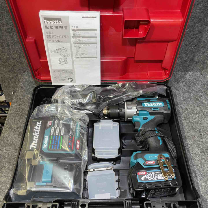 マキタ(makita) コードレス振動ドリルドライバー HP003GRDX【桶川店】
