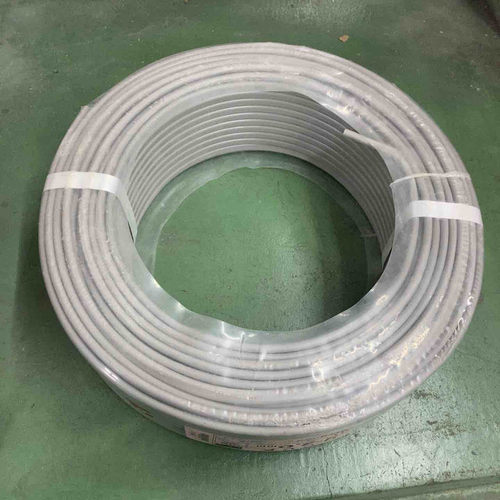 SFCC VVF LFV 2×2.0mm 100m 灰（黒・白）1巻 製造：令和6年8月【桶川店】