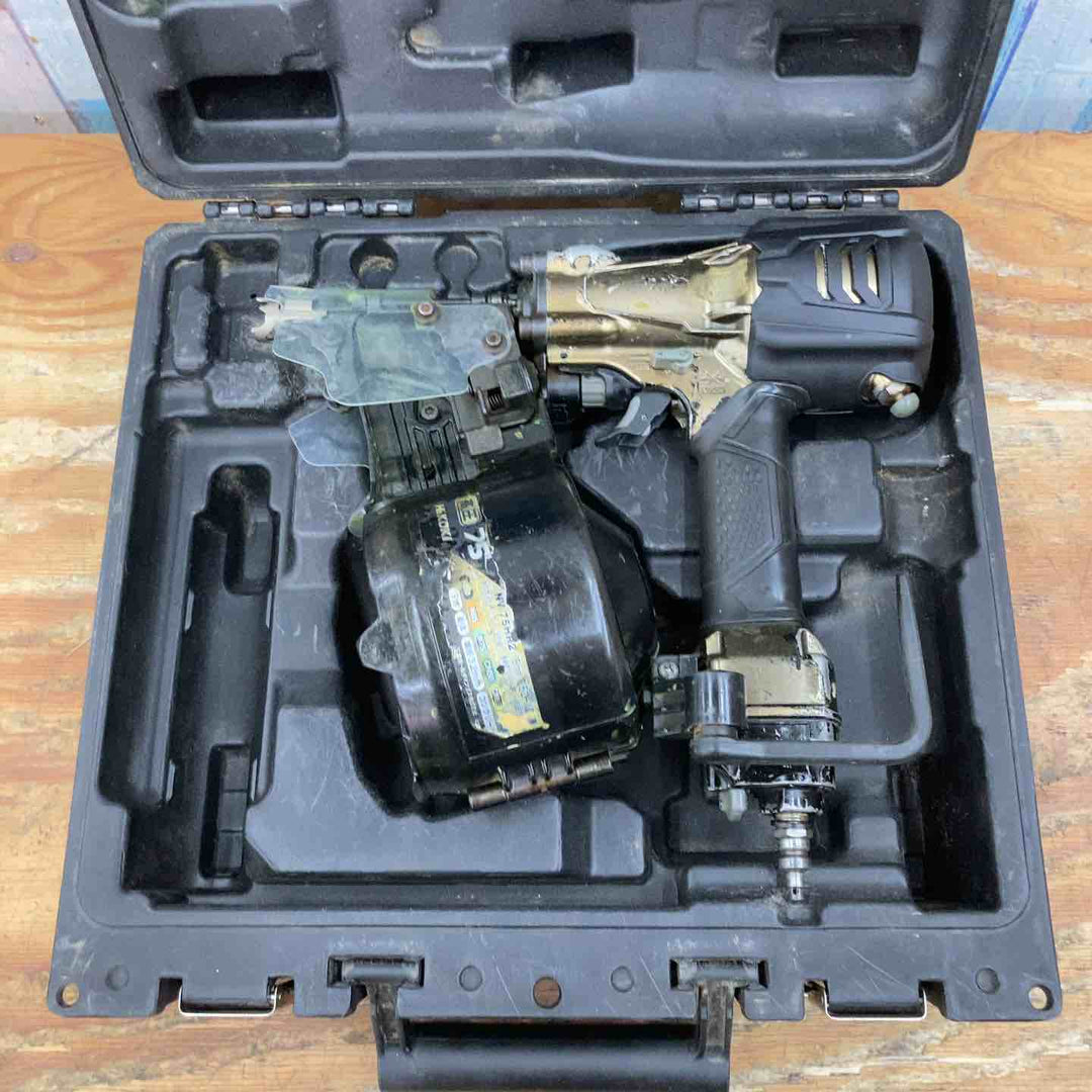 ★ハイコーキ(HIKOKI ※旧:日立工機) 高圧エア釘打ち機 NV75HR2(S)【柏店】