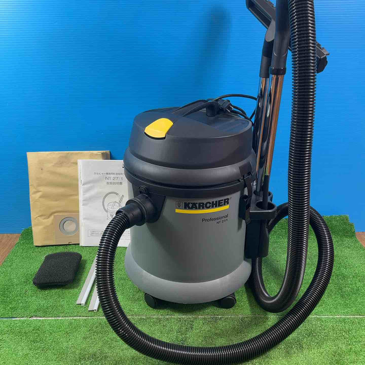 【美品】◇ケルヒャー バキュームクリーナー 乾湿両用掃除機 NT27/1【岩槻店】