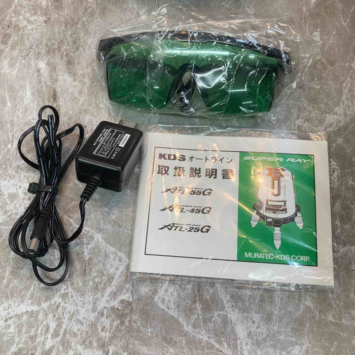 ◇ムラテックKDS グリーンレーザー墨出し器 ATL-25G スーパーレイ【八潮店】