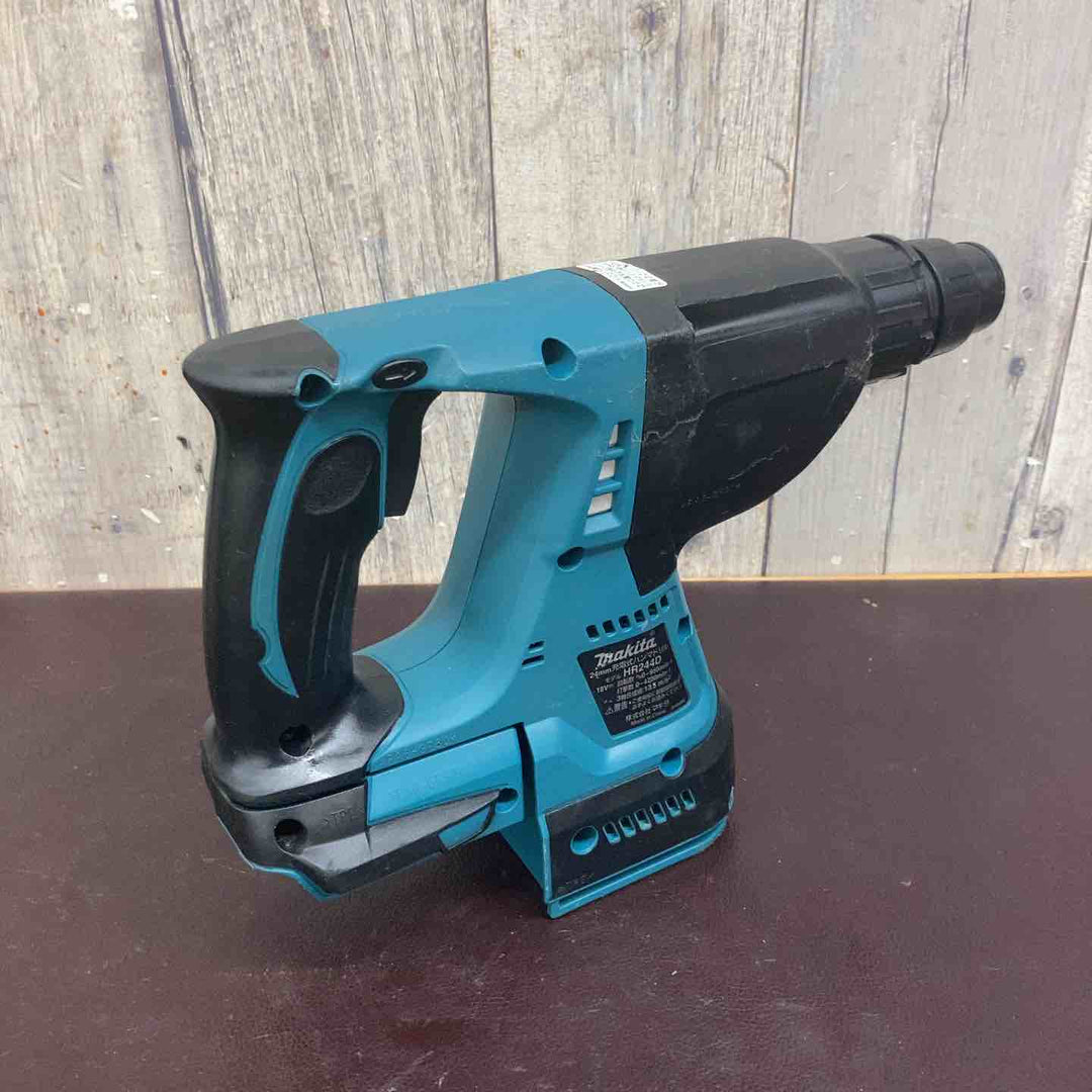 【中古品】 マキタ(makita) 24mmコードレスハンマドリル(本体+ケースのみ) HR244DZK 18V バッテリー1個付属 【東大和店】