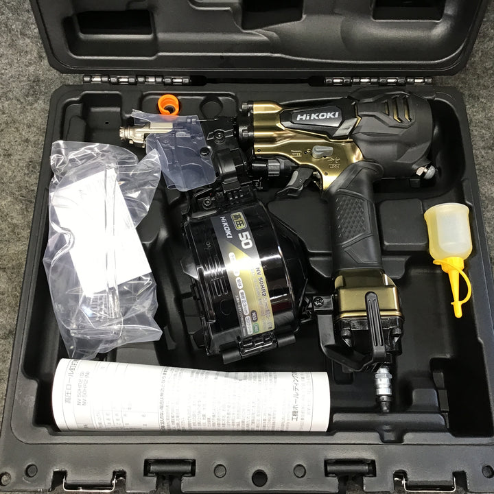 ハイコーキ(HIKOKI ※旧:日立工機) 高圧エア釘打ち機 NV50HR2(S)【桶川店】