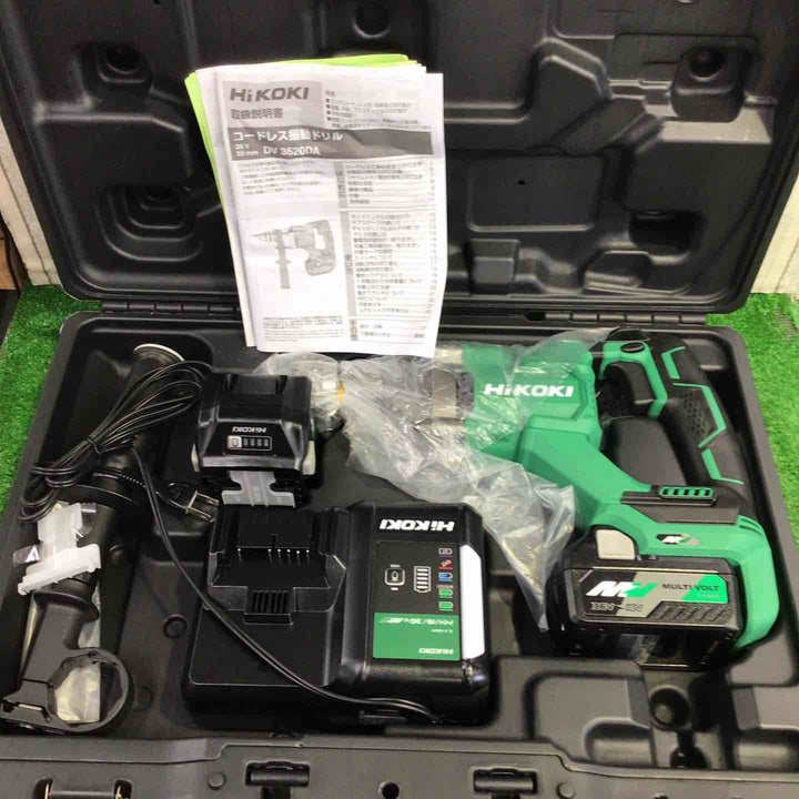 ◇ハイコーキ(HIKOKI ※旧:日立工機) 36V コードレス振動ドリル DV3620DA(2XP)【八潮店】