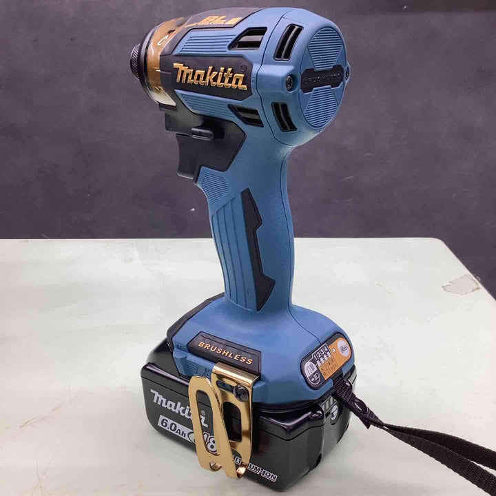★マキタ(makita) コードレスインパクトドライバー TD173DGXPB LXT20周年記念限定カラー  プレミアムブルー【越谷店】